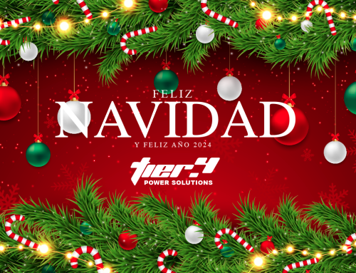 Feliz Navidad y prospero Año nuevo 2024 te desea el equipo Tier4 Power Solutions